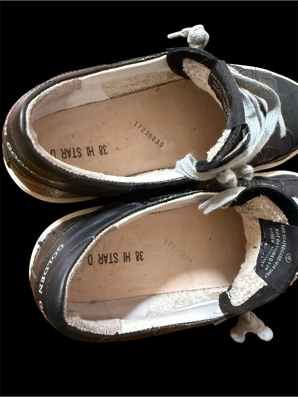 Golden Goose Private EDT Hi Star Sneaker - Picture 6 of 8